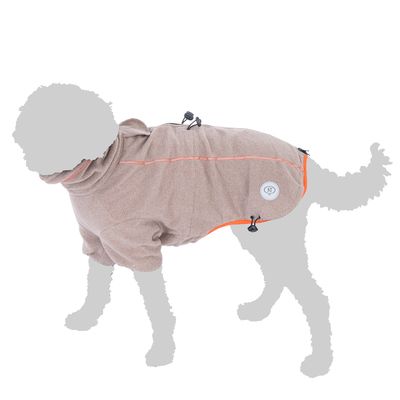 Nomad Tales Blush Dog Fleece - Toffee approx. 40cm (Back Length)
