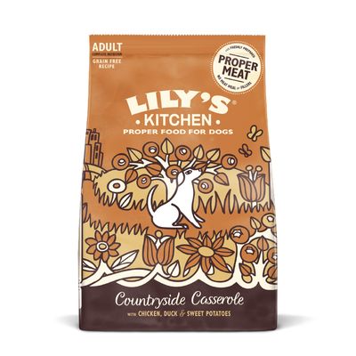 Lily's Kitchen Chicken & Duck Countryside Casserole Grain Free Dry Dog Food 2.5kg