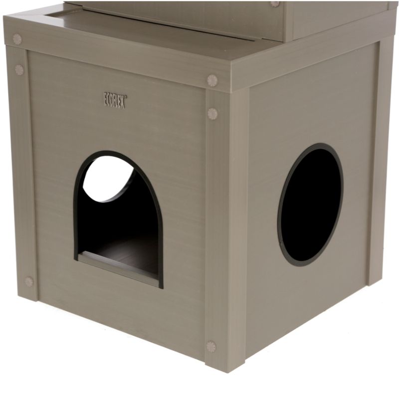 Kerbl Pet ECO Cat Playhouse Alex Grey