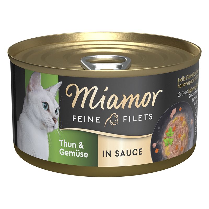 Miamor Fine Fillets in Sauce 24 x 85 g Pure chicken