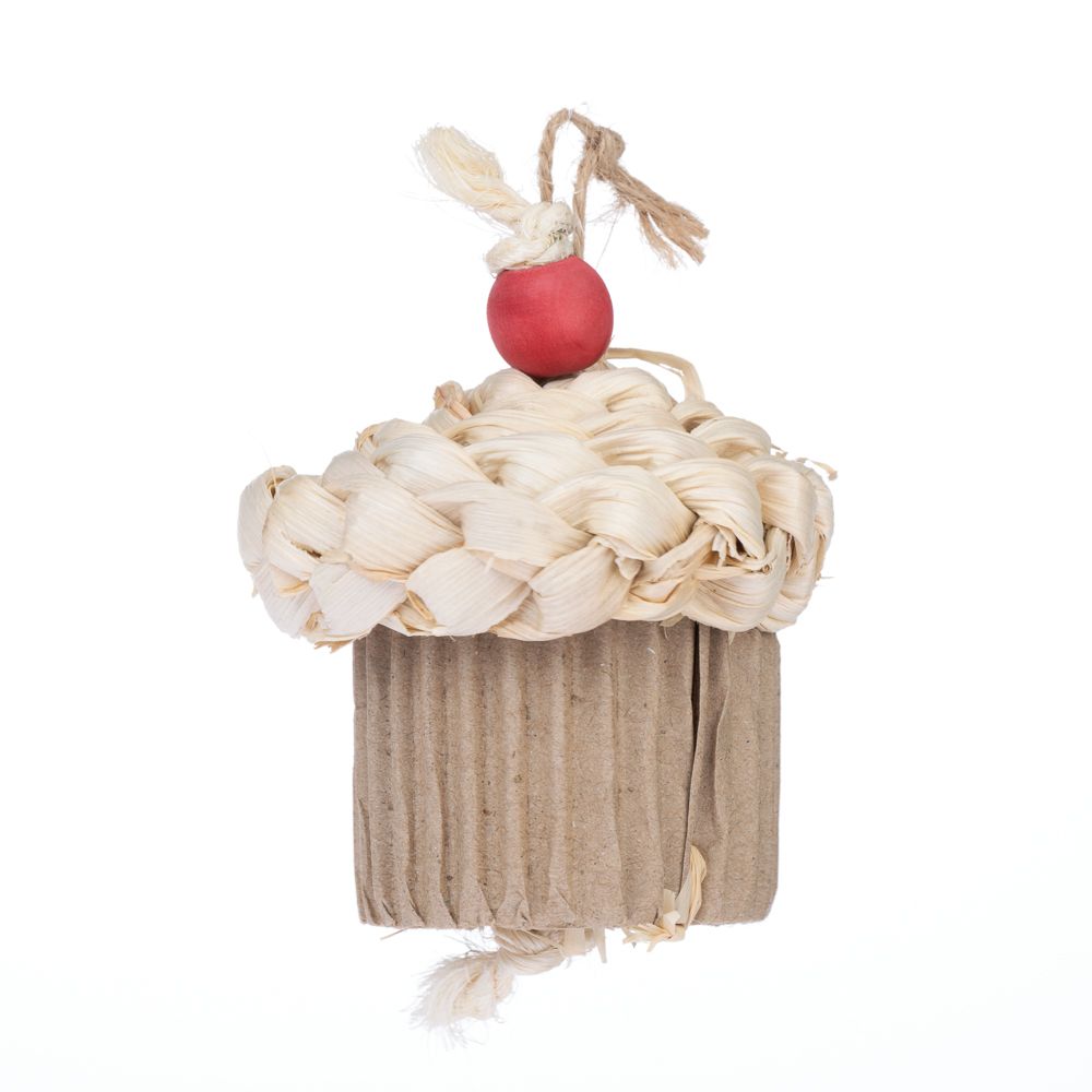 TIAKI Celebration Cupcake Small Animal Toy 7.5 x 10cm (diameter x H)