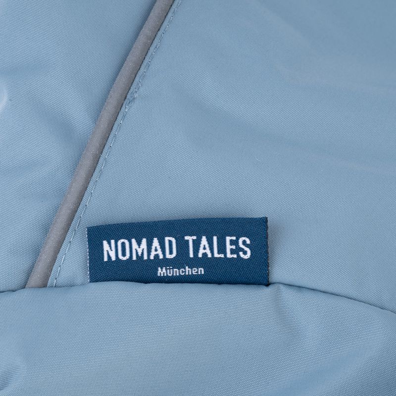 Nomad Tales Bloom Dog Coat - Sky Blue approx. 35cm (Back Length)