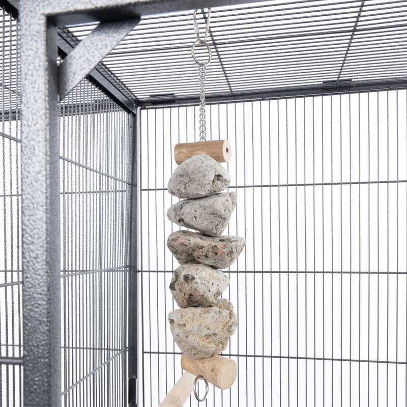 TIAKI Stone Block Bird Toy approx. 6 x 30cm (Ø x L)