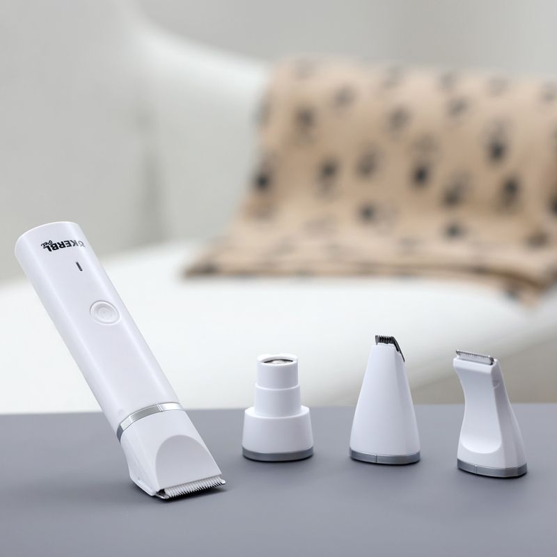 Kerbl Pet Cordless Multi-Trimmer 4in1 white