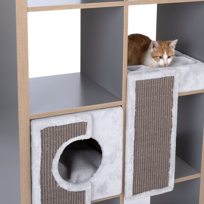 TIAKI Wallie Cuddle Bed for Shelves Grey
