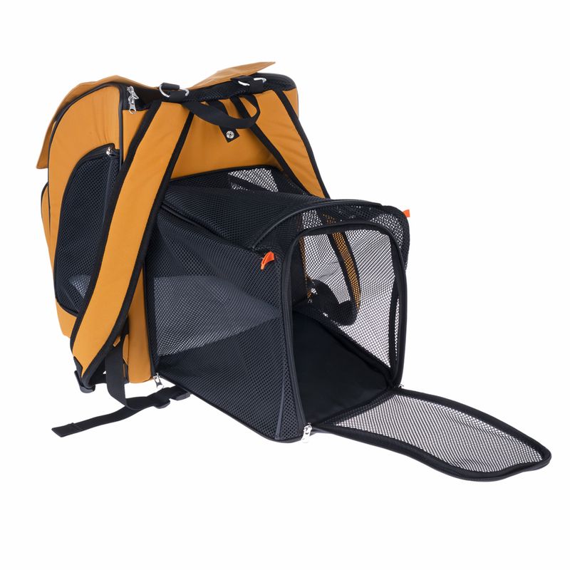 TIAKI Backpack for Pets with Extension 26 x 31 x 43cm (L x W x H)