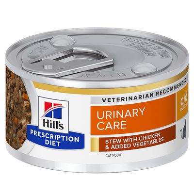 Hill’s Prescription Diet c/d Multicare Urinary Care Stew with Chicken 12 x 82g Cans