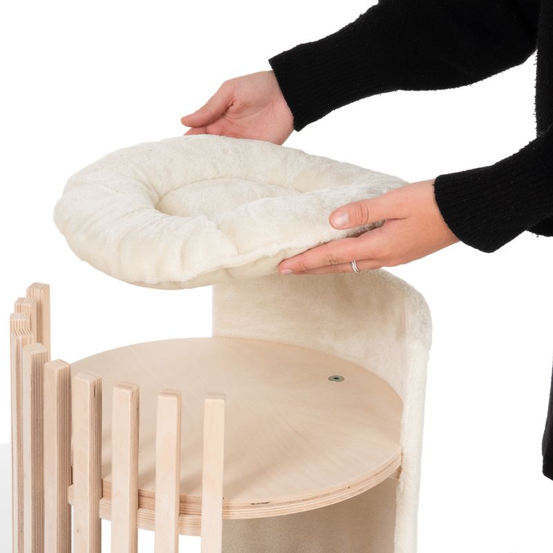 Natural Paradise Scratching Barrel - Lily S Cream