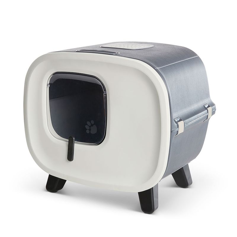 Savic Cat Litter Tray Mira anthracite / white