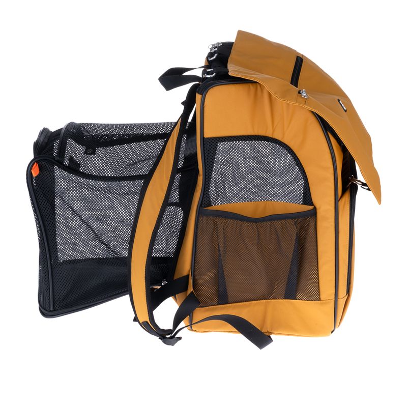 TIAKI Backpack for Pets with Extension 26 x 31 x 43cm (L x W x H)