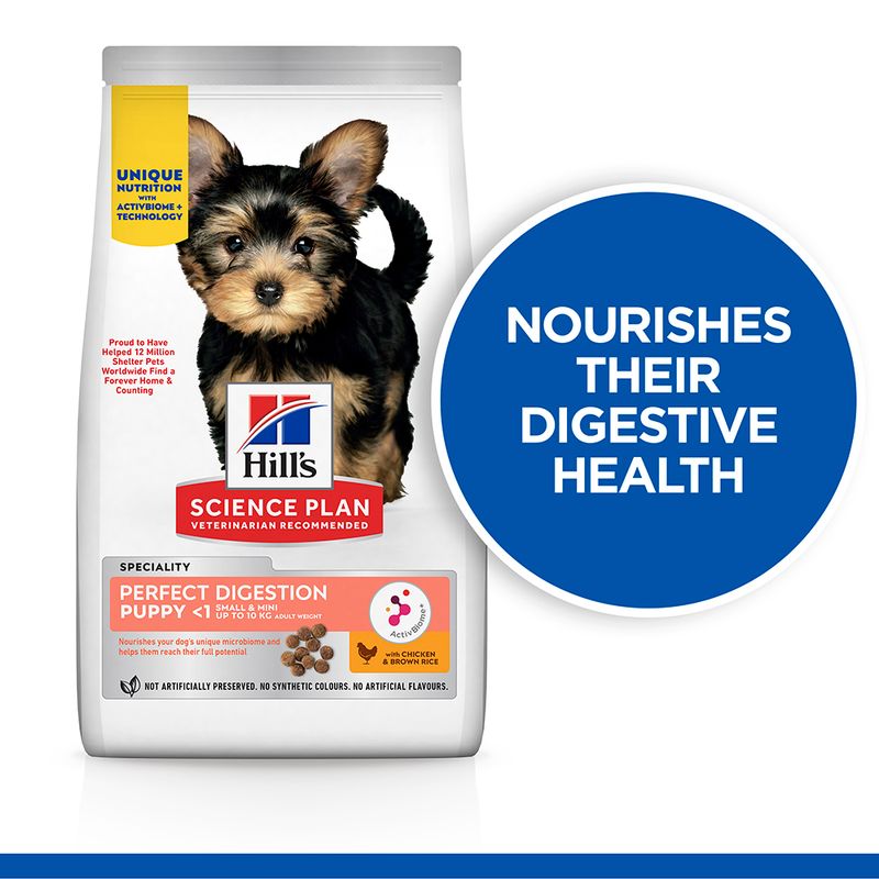 Hill’s Science Plan Small & Mini Puppy Perfect Digestion 6kg