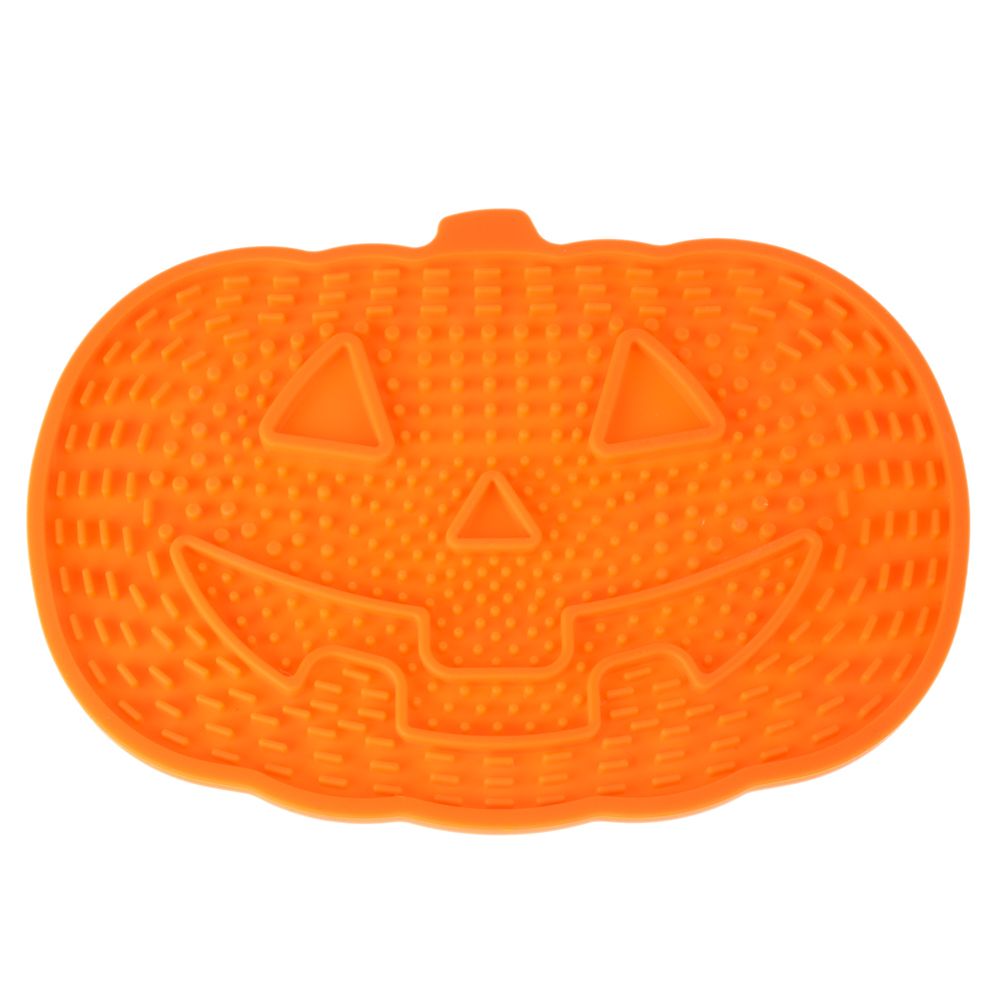 TIAKI Pumpkin Silicone Lick Mat 23 x 16.5 x 1cm (L x W x H)