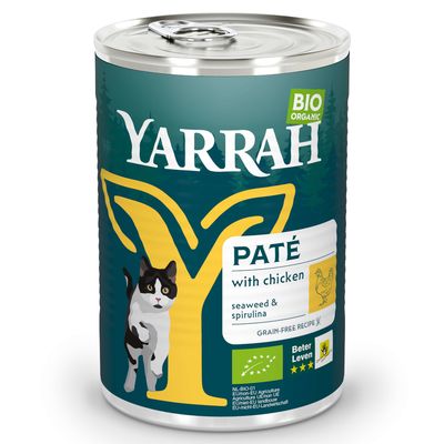Yarrah Organic Pâté 6 x 400g Organic Chicken