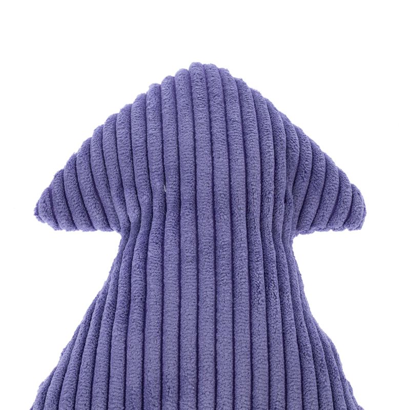 TIAKI Hook Corduroy Squid Dog Toy approx. 29 x 12 x 5 cm (L x W x H)