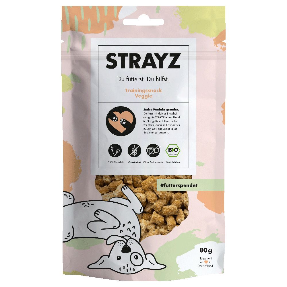 STRAYZ BIO Veggie Snack 80 g