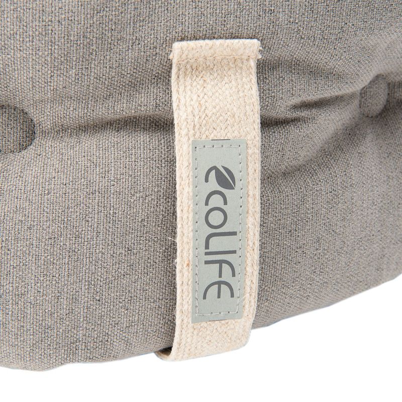 Cozy ecoLIFE Dog Bed Grey 64 x 60 x 30 cm (L x W x H)
