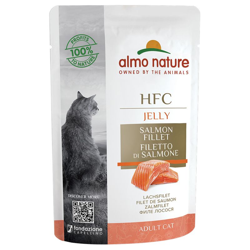 Almo Nature HFC Jelly Pouches 6 x 55g Chicken