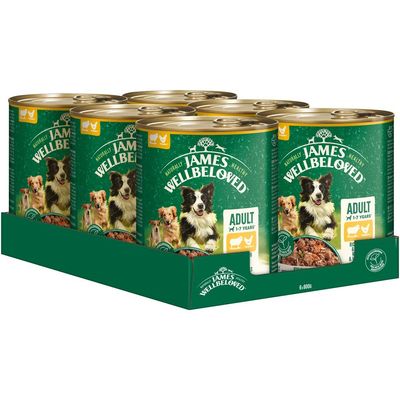 James Wellbeloved Adult Dog Hypoallergenic Lamb & Chicken 6 x 800g