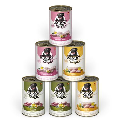 Doggy Dog Adult 6 x 400g Mixed Pack (6 Varieties)