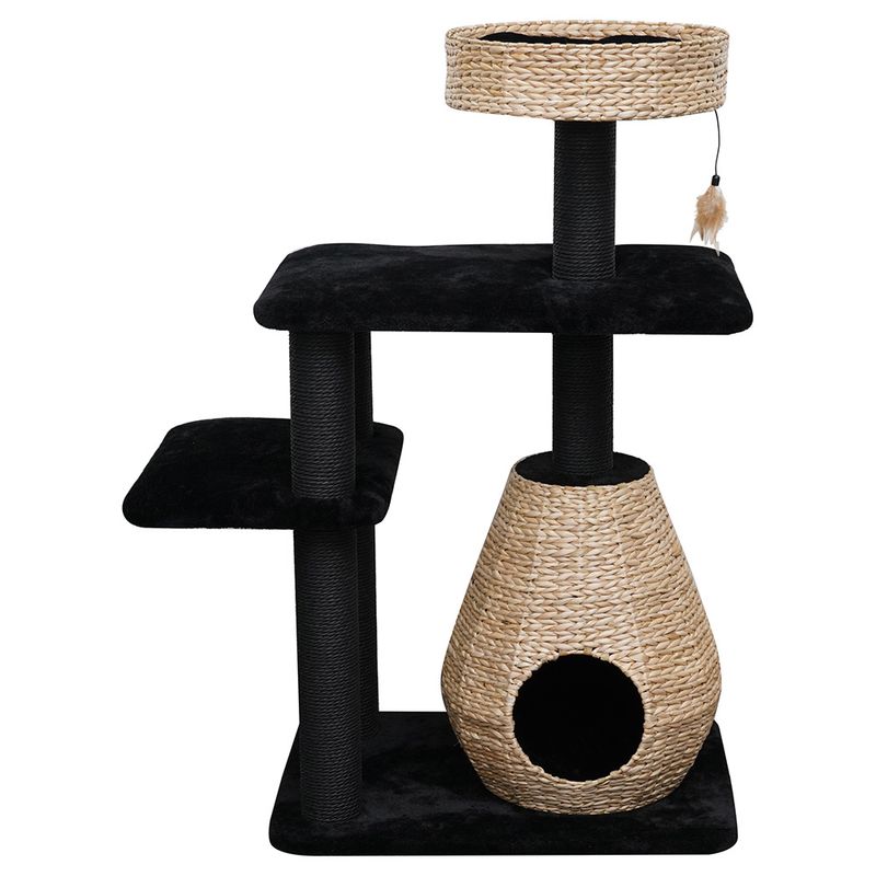 Karlie Scuro II Scratching Post Black / Natural