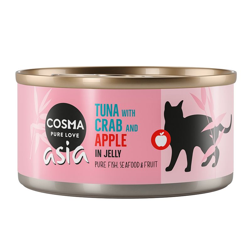 Cosma Asia Fruit in Jelly 6 x 170g Mixed Pack I
