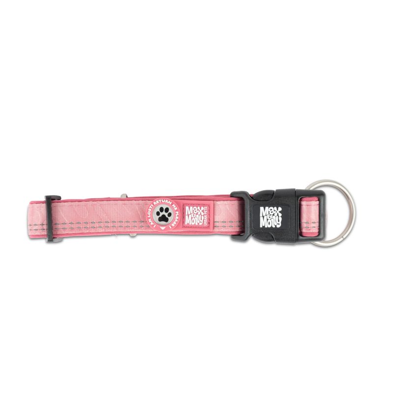 Max & Molly Smart ID Halsband Matrix 2.0 - Rosé S: 28-45cm Neck Circumference