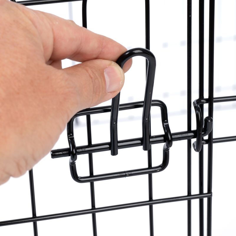 TIAKI Metal Puppy Pen Size M: 8 Panels each 61 x 76cm (W x H)
