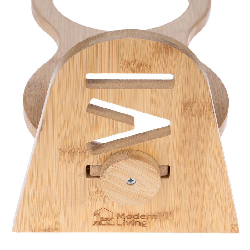 Modern Living Bohemian bamboo bowl bar 3 x 450 ml, L 52 x W 18 x H 18 cm