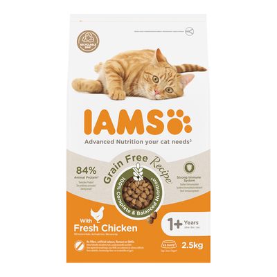 IAMS Advanced Nutrition Grain-Free with Chicken 2.5kg