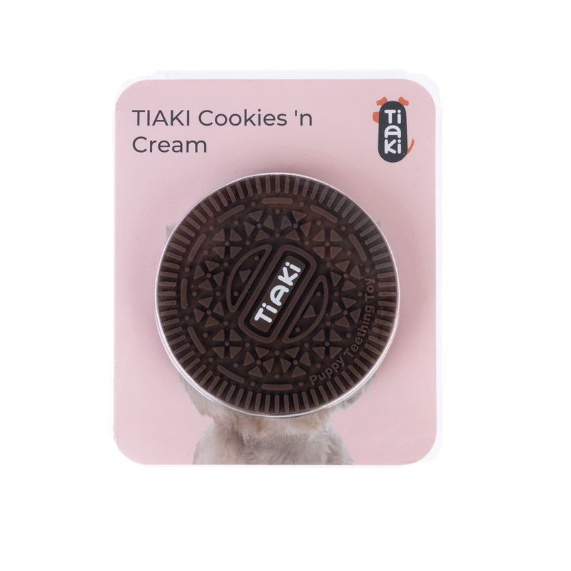 TIAKI chew toy Cookies 'n Cream Ø 7.3 x H 1.4 cm