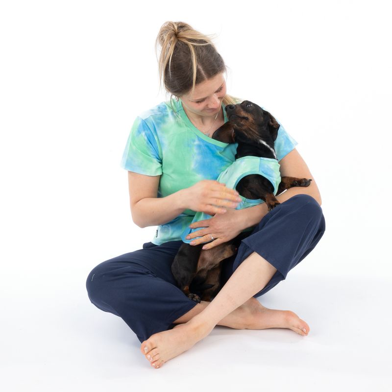 TIAKI Pet & Parent Tie-Dye Shirt Pet Parent T-shirt (Small)