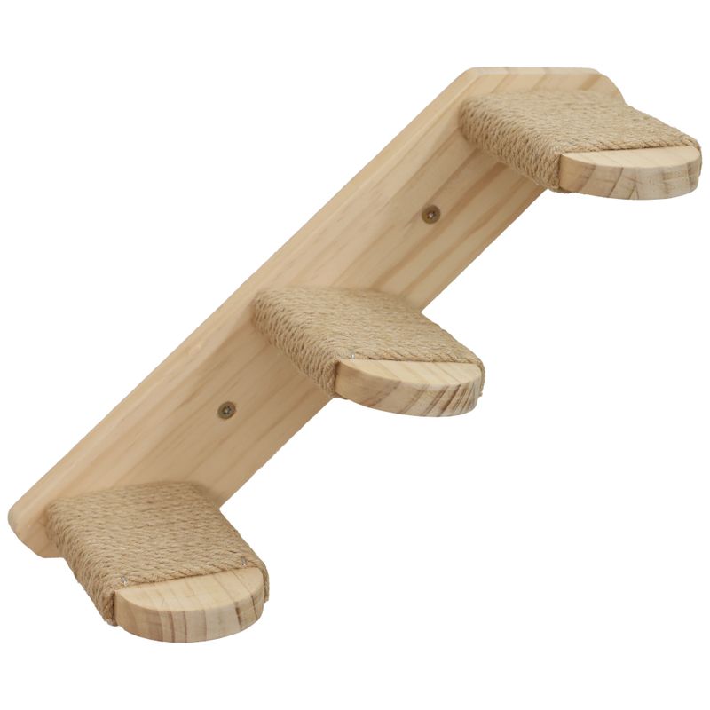 Kerbl Pet Cat Ladder Timber Natural