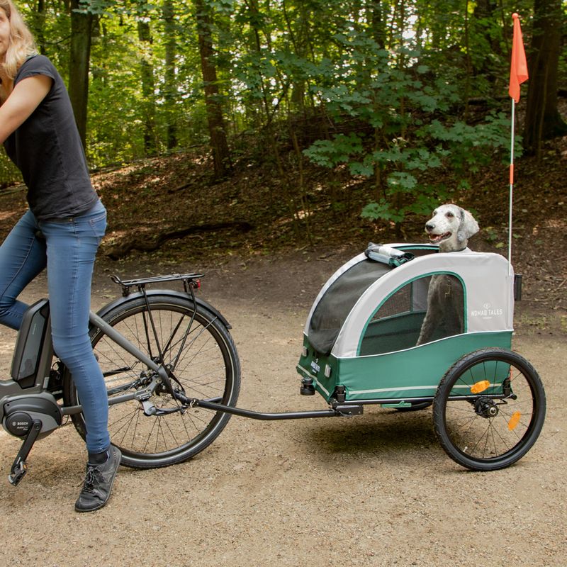 Nomad Tales Spirit Bike Trailer for E-Bikes 145 x 84 x 103 cm (L x W x H), up to 45kg
