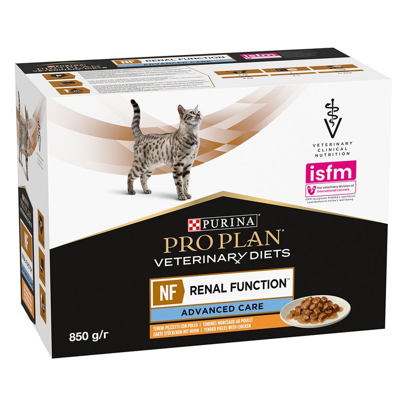 PURINA PRO PLAN Veterinary Diets Feline NF Advanced Care Chicken 20 x 85 g