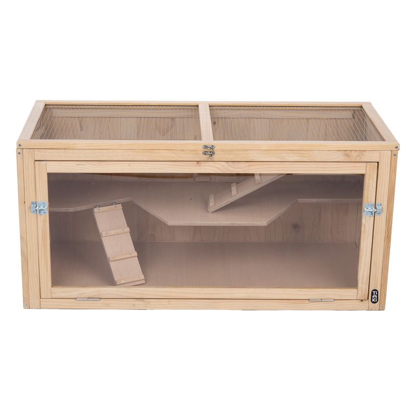 TIAKI Wooden Hamster Cage XL 115 x 50 x 55.3cm (L x W x H)