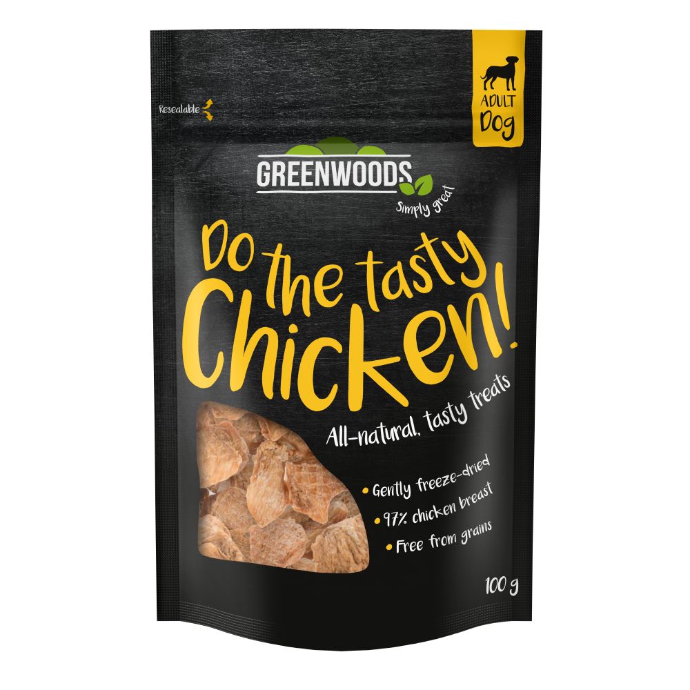 Greenwoods Nuggets Dog Treats - Chicken 100g