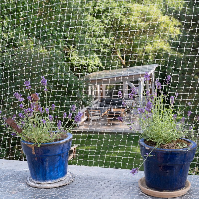 TIAKI Light Grey Safety Net with Wire Reinforcement 2 x 1.5m