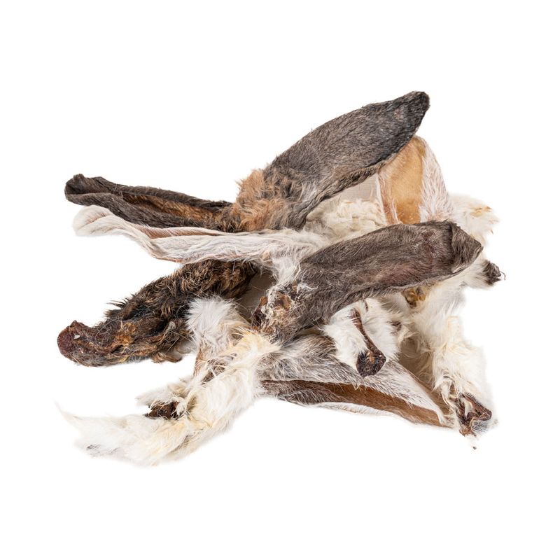 Caniland Rabbit Ears with Fur 1kg