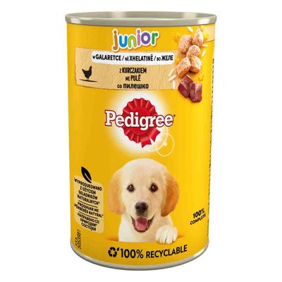 Pedigree Junior 24 x 400g Chicken