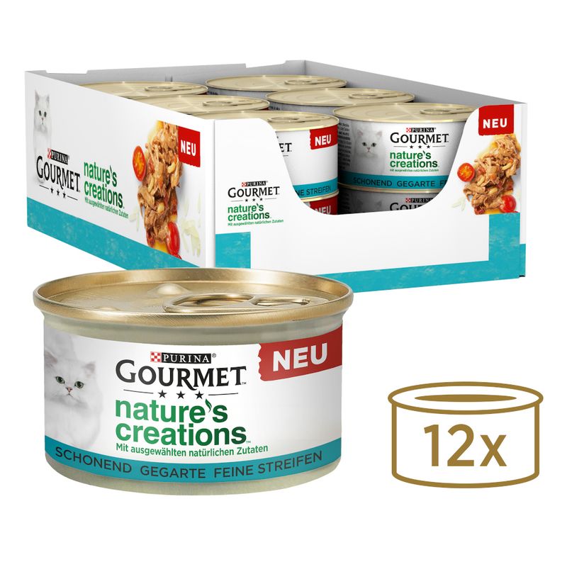 Gourmet Nature’s Creations 12 x 85g Chicken with Spinach & Tomato