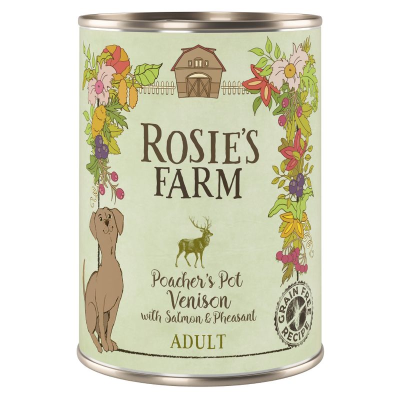 Rosie's Farm Adult Mixed Trial Packs - 6 x 400g Mixed Pack I (3 Flavours)