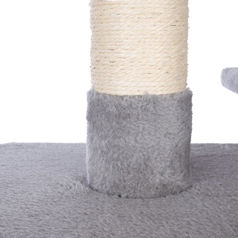 zooplus Basics Scratching Tree - Large Grey