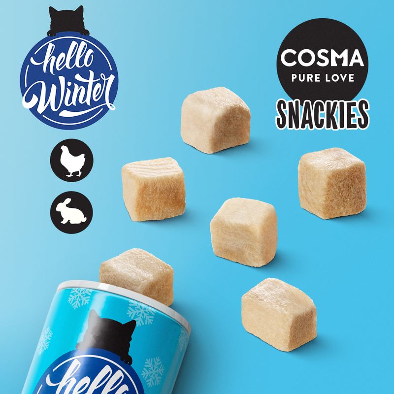 Cosma Snackies - Winter Edition Chicken & Rabbit (26g)