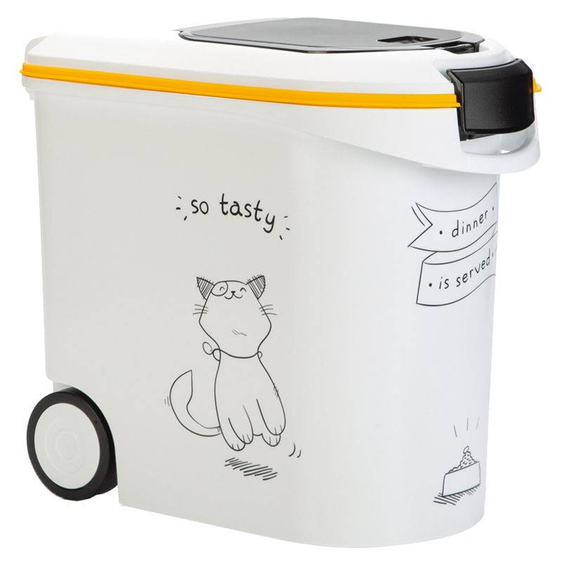 Curver Cat Silhouette Dry Cat Food Container 12kg capacity