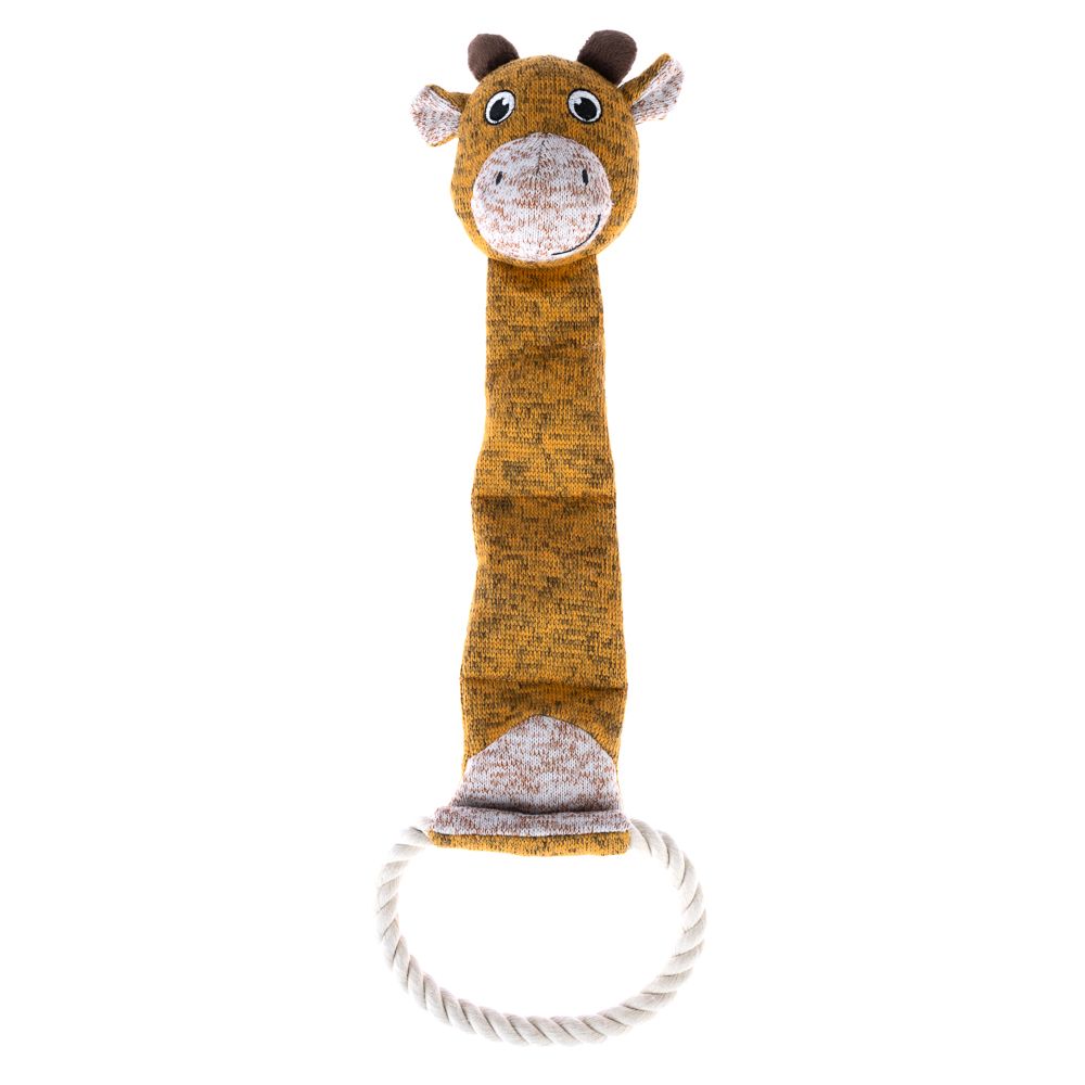 Modern Living Mombasa Giraffe Dog Toy 44cm (Length)