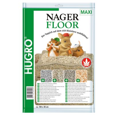 Hugro Hemp Floor for Small Pets 40 x 100 cm (L x W)