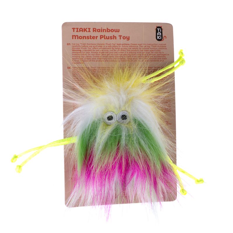 TIAKI Rainbow Monster Cat Toy 1 Toy