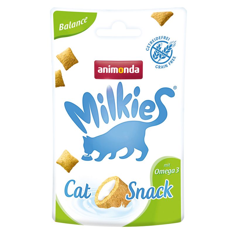 animonda Milkies Crunch Bag Mixed Pack 6 x 30g (4 Varieties)
