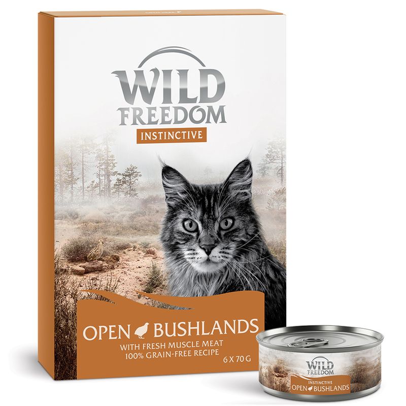 Wild Freedom Instinctive Adult 6 x 70g Misty Mountains Mixed Pack