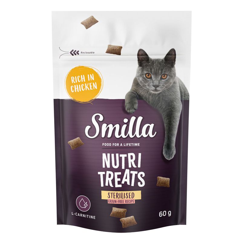 Smilla Nutri Treats 60g Sterilised (60g)